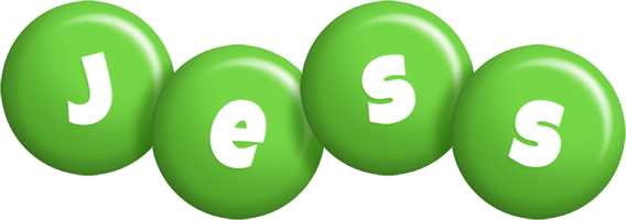 Jess candy-green logo