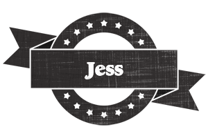 Jess grunge logo