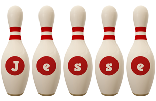 Jesse bowling-pin logo