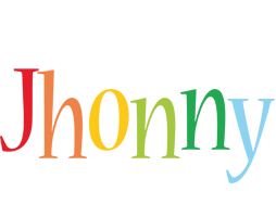 Jhonny birthday logo