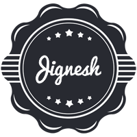 Jignesh badge logo