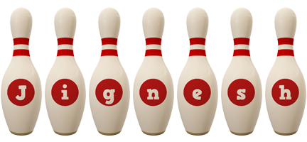 Jignesh bowling-pin logo