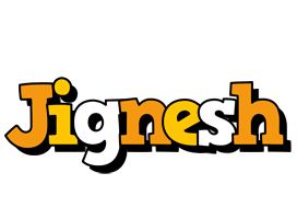 Jignesh cartoon logo