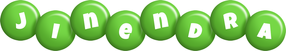 Jinendra candy-green logo