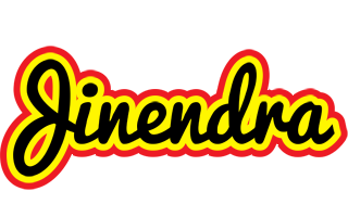 Jinendra flaming logo