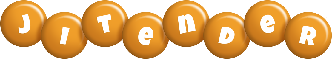 Jitender candy-orange logo