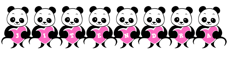 Jitendra love-panda logo