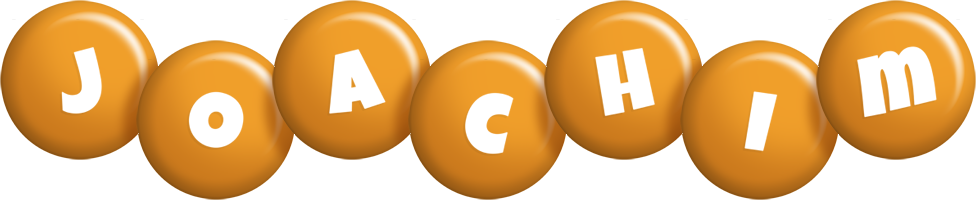 Joachim candy-orange logo