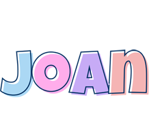 Joan pastel logo