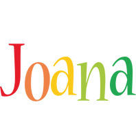 Joana birthday logo