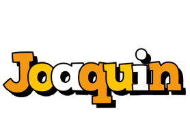 Joaquin cartoon logo