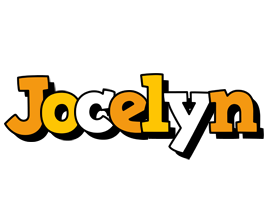 Jocelyn cartoon logo