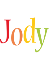 Jody birthday logo