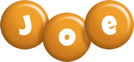Joe candy-orange logo
