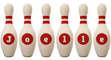 Joelle bowling-pin logo