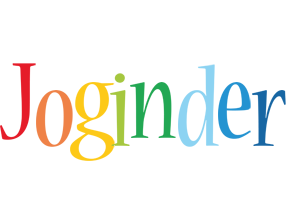 Joginder birthday logo