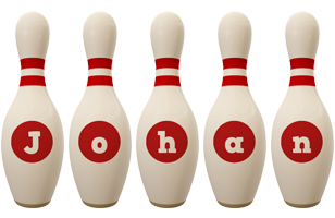 Johan bowling-pin logo