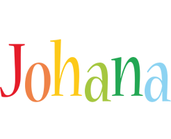 Johana birthday logo