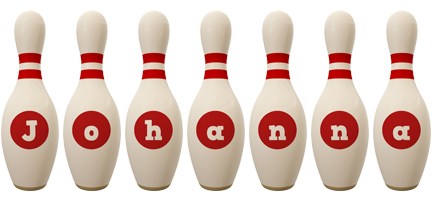 Johanna bowling-pin logo