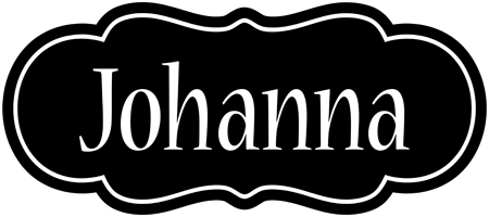 Johanna welcome logo