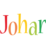 Johar birthday logo