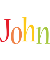 John birthday logo