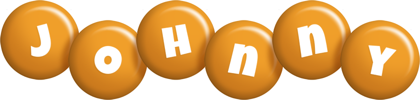 Johnny candy-orange logo