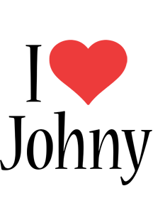 Johny i-love logo