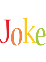 Joke birthday logo