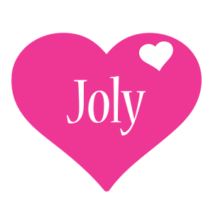 Joly love-heart logo