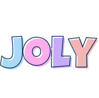Joly pastel logo