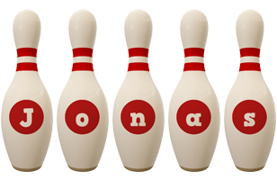 Jonas bowling-pin logo