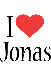 Jonas i-love logo