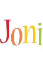 Joni birthday logo