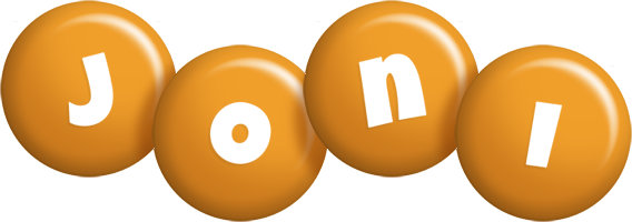Joni candy-orange logo