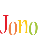 Jono birthday logo