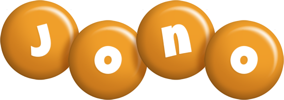 Jono candy-orange logo