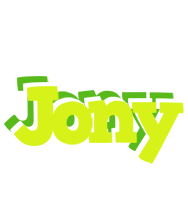 Jony citrus logo