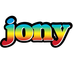 Jony color logo