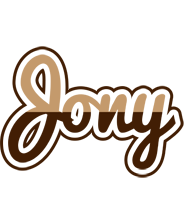 Jony exclusive logo