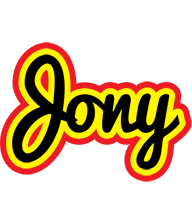 Jony flaming logo