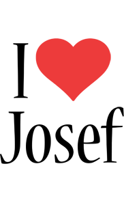 Josef i-love logo