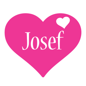 Josef love-heart logo
