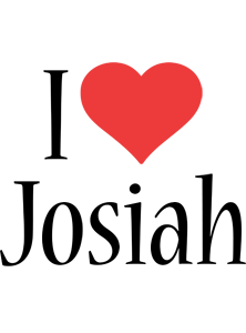 Josiah i-love logo