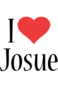 Josue i-love logo