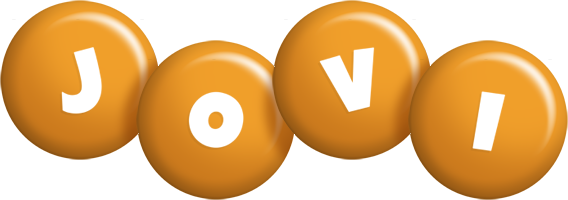 Jovi candy-orange logo