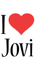 Jovi i-love logo
