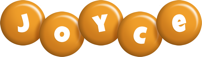 Joyce candy-orange logo