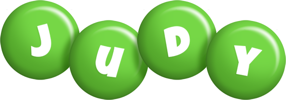 Judy candy-green logo