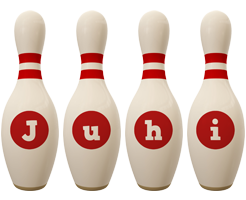 Juhi bowling-pin logo
